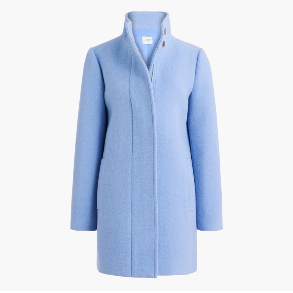 J.Crew Factory Button-Neck City Coat